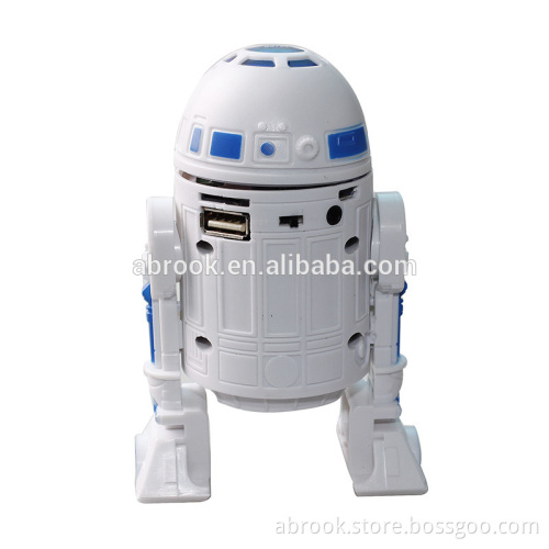 New arrival USB TF FM radio Robot bluetooth cartoon speaker 2016